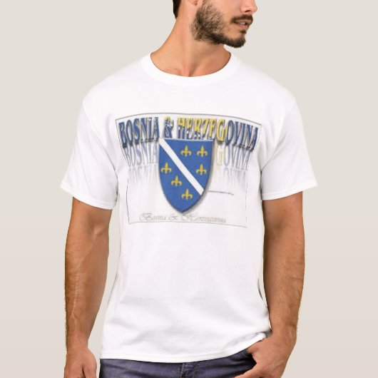 Bosnië en Herzegovina T-shirt (Voorkant)