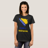 BOSNIË EN HERZEGOVINA T-SHIRT (Voorkant volledig)