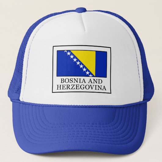 Bosnië en Herzegovina Trucker Pet (Voorkant)