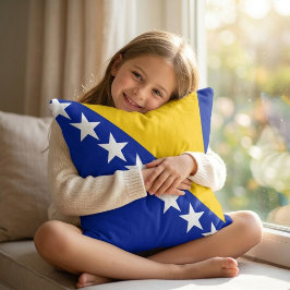 Bosnië en Herzegovina Vlag All-Over Print Kussen