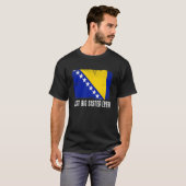 Bosnië en Herzegovina vlag beste grote zus ooit F T-shirt (Voorkant volledig)