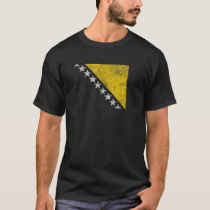 BOSNIË EN HERZEGOVINA VLAG SARAJEVO JOEGOSLAVIË T-SHIRT