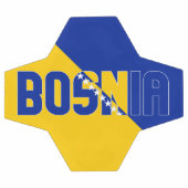 Bosnië en Herzegovina Vlag Schattig Patriottisch Voetbal (Enkel)