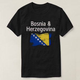 Bosnië en Herzegovina Vlag T-shirt