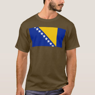 Bosnië en Herzegovina Vlag T-Shirt Bosnisch