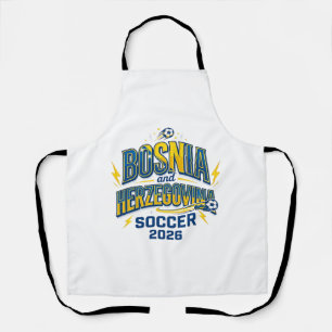 Bosnië en Herzegovina Voetbal 2026 Voetbal Vet Cou Schort