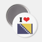 Bosnië-Herzegovina Magneet (Voorkant / Achterkant)