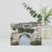 Bosnië-Herzegovina - Mostar. De oude brug Briefkaart (Staand voorkant)