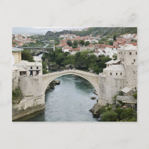Bosnië-Herzegovina - Mostar. De oude brug Briefkaart