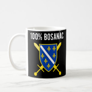 Bosnië-Herzegovina Vlag Bih Bosna I Hercegovina Koffiemok