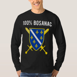 Bosnië-Herzegovina Vlag Bih Bosna I Hercegovina T-shirt
