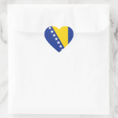 Bosnië Herzegovina Vlag Hart Sticker (Tas)