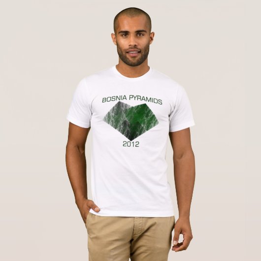 BOSNIË PYRAMIDS 2012 T-SHIRT (Voorkant volledig)