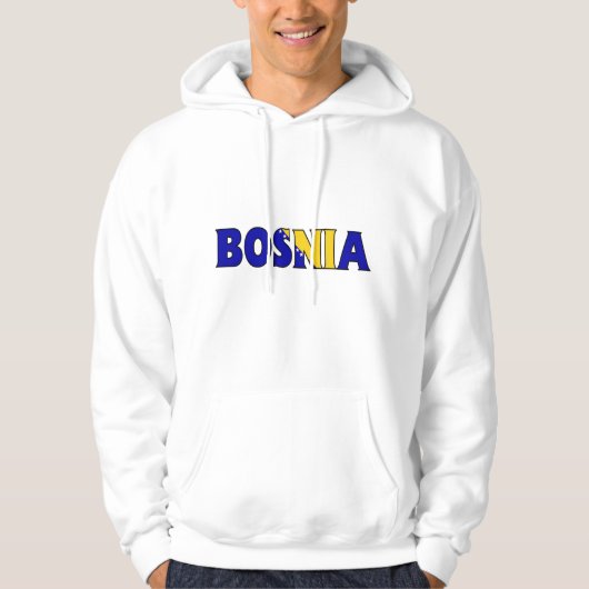 Bosnië-Shirt Hoodie (Voorkant)