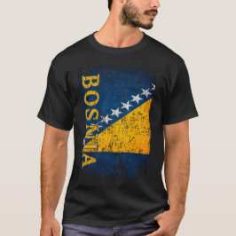 Bosnië Vlag Cadeau Vrouwen Mannen Kinderen Bosnië  T-shirt