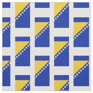 Bosnië-vlag Stof