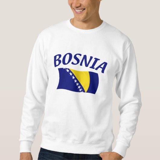 Bosnië-vlag Trui (Voorkant)