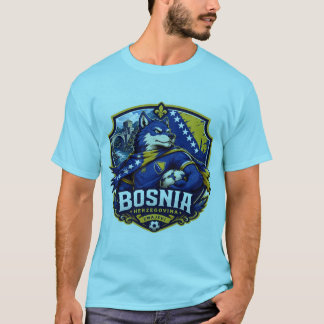 Bosnië voetbal shirt