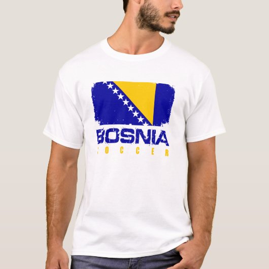 Bosnië-Voetbal T-shirt (Voorkant)