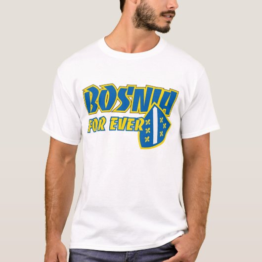 Bosnië voor altijd t-shirt (Voorkant)