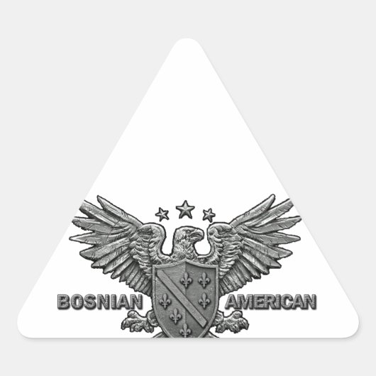 Bosniër-Amerikaanse Thapparel Sticker (Voorkant)