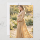 Bosnimf Babyshower Bosdieren Kaart (Achterkant)