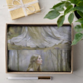 Bosnimf Lange Haren Decoupage Tissuepapier (Geschenk)