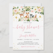 Bosnimf Roze Bloemenkraam Kaart (Voorkant)