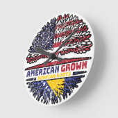 Bosnisch - Amerikaanse Amerikaanse Amerikaanse Ame Ronde Klok (Hoek)