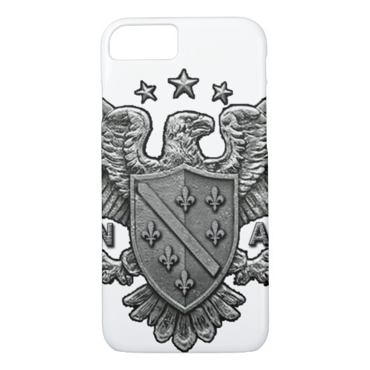 Bosnisch-Amerikaanse stijlkleding - iPhone 7 Hoesj Case-Mate iPhone Case (Achterkant)