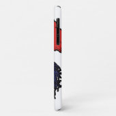 Bosnisch-Canadese vlag voor boomstammen Case-Mate iPhone Case (Achterkant/links)