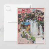 Bosnisch-Hercegovinische Staatsbahnen Poster 1901 Briefkaart (Voorkant / Achterkant)