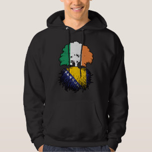 Bosnisch-Iers-boomroetvlag Hoodie