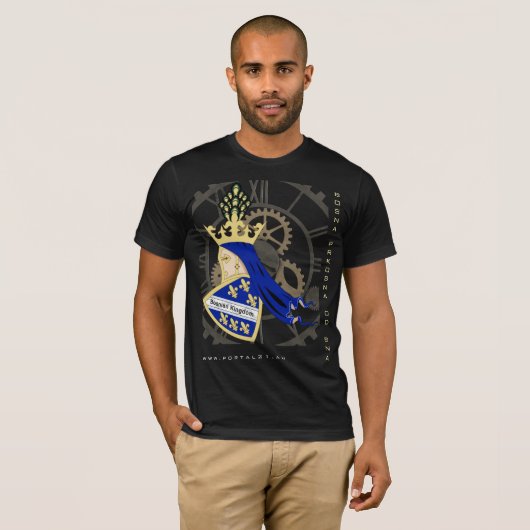 Bosnisch Koninkrijk / BOSANSKO kraljevstvo T-shirt (Voorkant volledig)