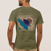 Bosnisch Koninkrijk / BOSANSKO kraljevstvo T-shirt (Achterkant)