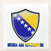 Bosnisch onderzetter van glas (Voorkant)