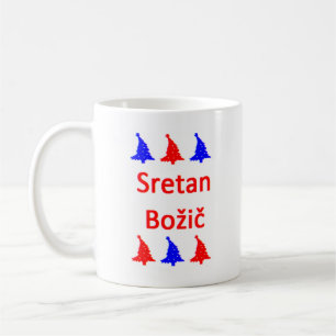 Bosnisch Sretan Bozic Koffiemok