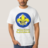 Bosnisch Zlatni Ljiljan T-Shirt (Voorkant)