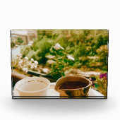 Bosnische koffiepauze in Mostar Fotoblokken (Voorkant)