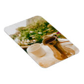 Bosnische koffiepauze in Mostar Magneet (Rechterzijde)