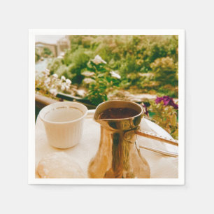 Bosnische koffiepauze in Mostar Servet