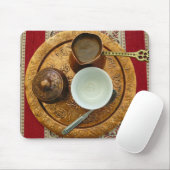 Bosnische koffiezetmousepad muismat (Met muis)