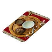 Bosnische koffiezetplank Mostar fridge magnet Magneet (Linkerzijde)