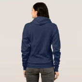 bosnische lelie hoodie (Achterkant volledig)