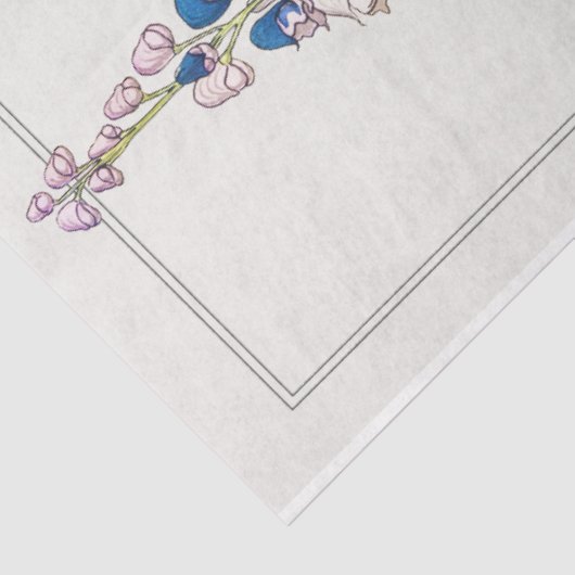 Bosnische monniken tissuepapier (Detail)