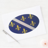 Bosnische Oude Vlag Sticker (Envelop)