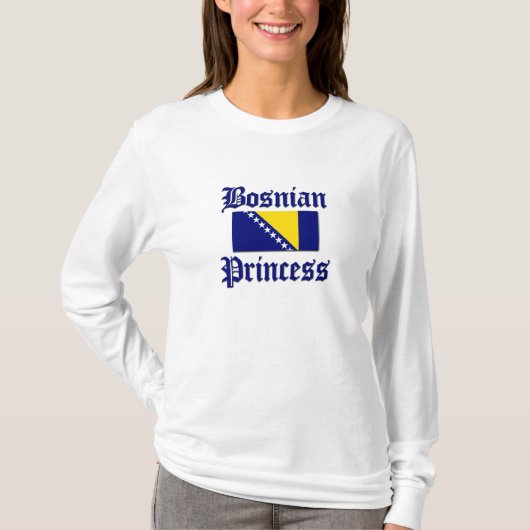Bosnische prinses t-shirt (Voorkant)