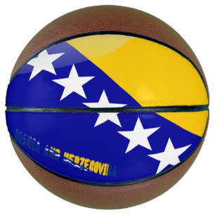 Bosnische vlag basketbal