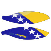 Bosnische vlag basketbal (Panelen)