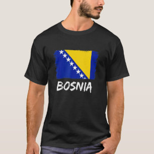 Bosnische vlag Bosnië en Herzegovina T-shirt